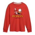 thumbnail image 1 of Peanuts - Charlie Snoopy Dancing  - Toddler & Youth Long Sleeve Graphic T-Shirt, 1 of 5