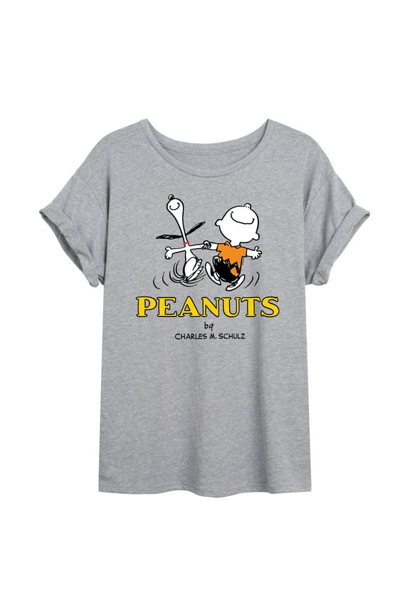 - Charlie Snoopy Dancing - Women's Oversized T-Shirt