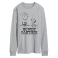 thumbnail image 1 of Peanuts - Charlie Snoopy Howdy Partner - Men's Long Sleeve Graphic T-Shirt, 1 of 5