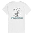 thumbnail image 1 of Peanuts - Charlie Snow  - Men's Short Sleeve Graphic T-Shirt, 1 of 6