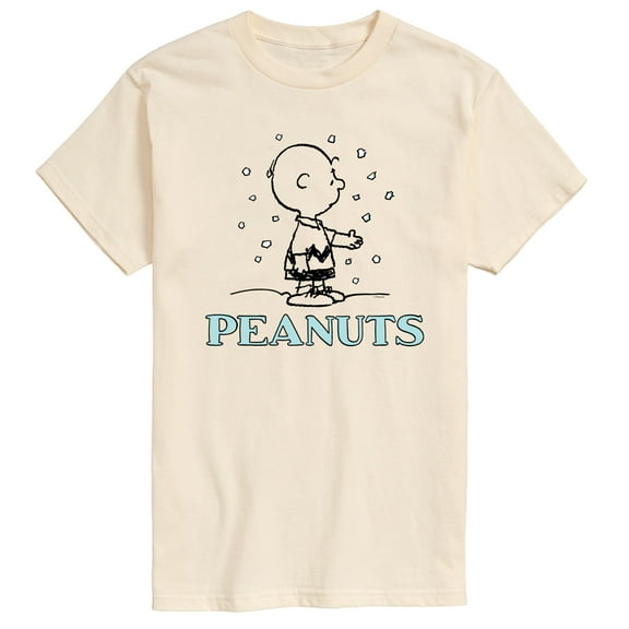 Peanuts - Charlie Snow - Men's Short Sleeve Graphic T-Shirt