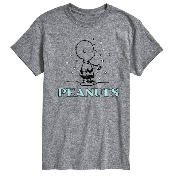 Peanuts - Charlie Snow - Men's Short Sleeve Graphic T-Shirt