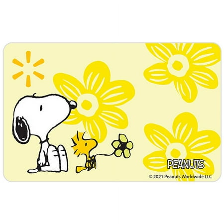 Peanuts Cheerful Walmart eGift Card