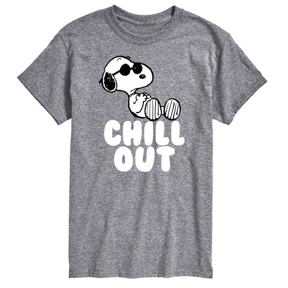 Peanuts - Chill Out - Men's Short Sleeve Graphic T-Shirt