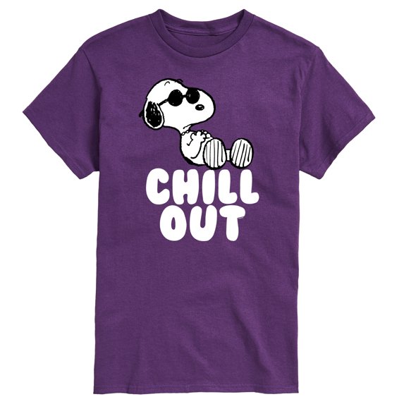 Peanuts - Chill Out - Men's Short Sleeve Graphic T-Shirt