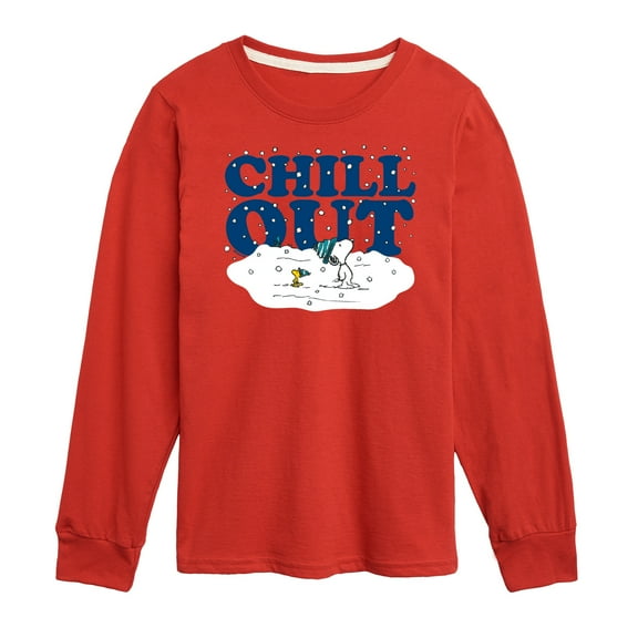 Peanuts - Chill Out - Toddler & Youth Long Sleeve Graphic T-Shirt