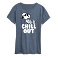 thumbnail image 1 of Peanuts - Chill Out - Women's Short Sleeve Graphic T-Shirt, 1 of 5