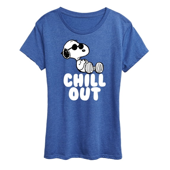 Peanuts - Chill Out - Women's Short Sleeve Graphic T-Shirt