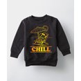 thumbnail image 1 of Peanuts - Chill Snoopy - Toddler And Youth Crewneck Fleece Sweatshirt, 1 of 6