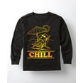 thumbnail image 1 of Peanuts - Chill Snoopy - Toddler And Youth Long Sleeve Graphic T-Shirt, 1 of 6