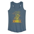 thumbnail image 1 of Peanuts - Chill - Women's Racerback Tank Top, 1 of 6