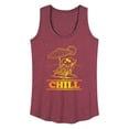 thumbnail image 1 of Peanuts - Chill - Women's Racerback Tank Top, 1 of 6