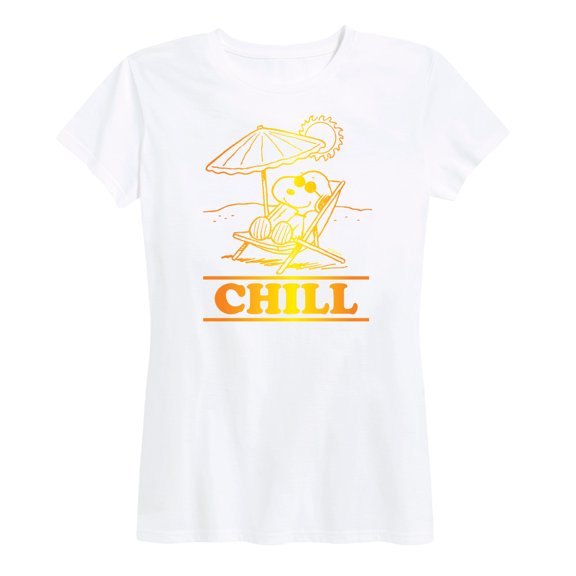 Peanuts - Chill - Women's Short Sleeve Graphic T-Shirt