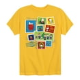 thumbnail image 1 of Peanuts - Christmas - 50 Cent Holiday Stamps - Toddler & Youth Short Sleeve Graphic T-Shirt, 1 of 5