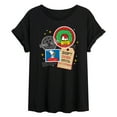 thumbnail image 1 of Peanuts - Christmas - Don't Open Until Christmas - Juniors Ideal Flowy Muscle T-Shirt, 1 of 5