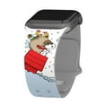 thumbnail image 1 of Peanuts Christmas HD Watch Band for Apple Watch - 38/40/41mm(42mm Series 10/11) Long Gifting All The Way by Affinity Bands, 1 of 5