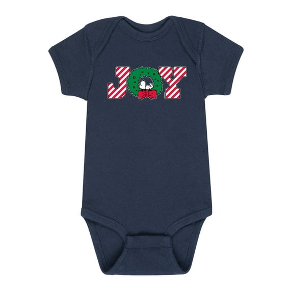 Peanuts - Christmas - Holiday Joy - Infant Baby One Piece