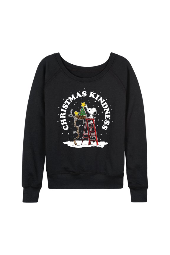- Christmas Kindness - Women's French Terry Long Sleeve Pullover