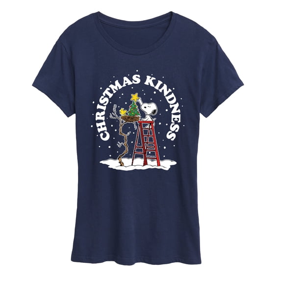 Peanuts - Christmas Kindness - Women's Short Sleeve Graphic T-Shirt