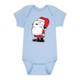 thumbnail image 1 of Peanuts - Christmas - Santa Snoopy - Infant Baby One Piece, 1 of 5