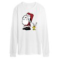 thumbnail image 1 of Peanuts - Christmas - Santa Snoopy - Men's Long Sleeve T-Shirt, 1 of 1