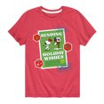 thumbnail image 1 of Peanuts - Christmas - Sending Holiday Wishes Dec. 25th - Toddler & Youth Short Sleeve Graphic T-Shirt, 1 of 5