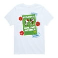 thumbnail image 1 of Peanuts - Christmas - Sending Holiday Wishes Dec. 25th - Toddler & Youth Short Sleeve Graphic T-Shirt, 1 of 5