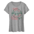 thumbnail image 1 of Peanuts - Christmas - Sent With Holiday Cheer Stamp - Women's Short Sleeve Graphic T-Shirt, 1 of 5