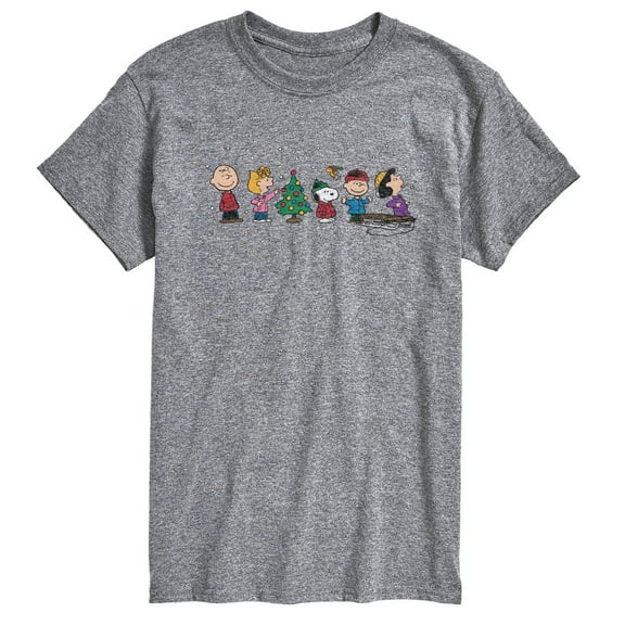 Peanuts - Christmas Snoopy And Friends - Men's Short Sleeve Graphic T-Shirt
