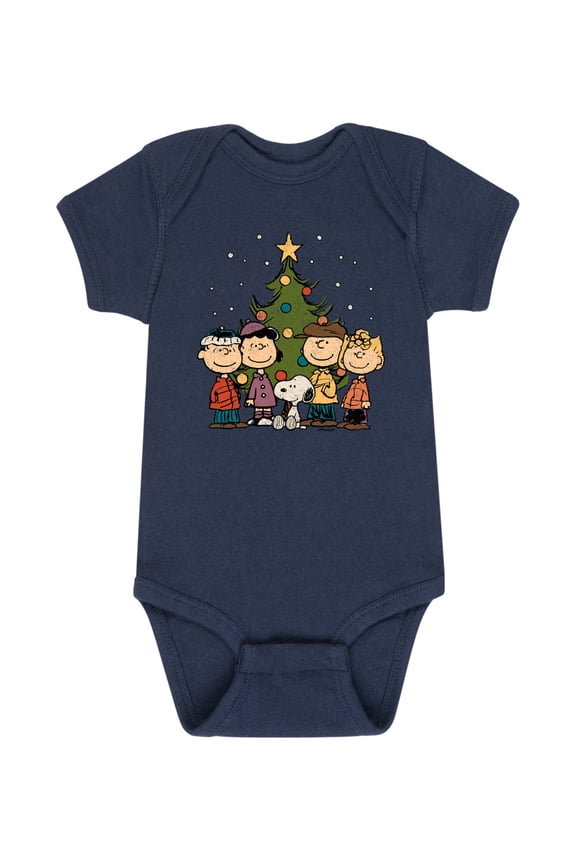 Peanuts - Christmas - The Original Crew Is All Here - Infant One Piece