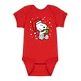 thumbnail image 1 of Peanuts - Christmas - Woodstock Is Snoopy's Present - Infant Baby One Piece, 1 of 5