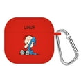 thumbnail image 1 of Peanuts Classic Characters HD Case Cover Compatible with Apple AirPods Gen 4 (Linus) by Affinity Bands, 1 of 3