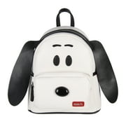 Peanuts Classic Comic Character Face Snoopy Zippered Mini Small Backpack Bag 10