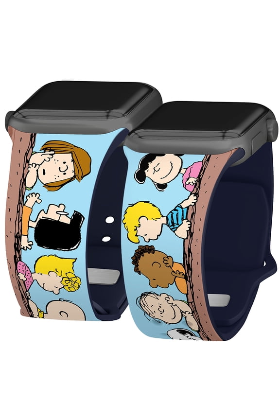 Peanuts Classic HD Unisex Watch Band for Apple Watch - 42/44/45/49mm(46mm Series 11) Long Peanuts by Affinity Bands