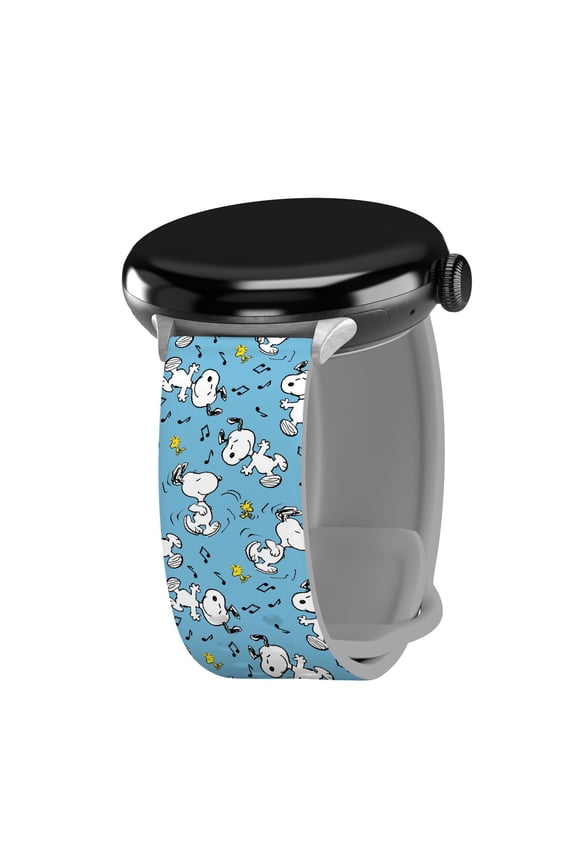 Peanuts Classic HD Watch Band for Google Pixel Watch 20mm (Long Dancing Snoopy)