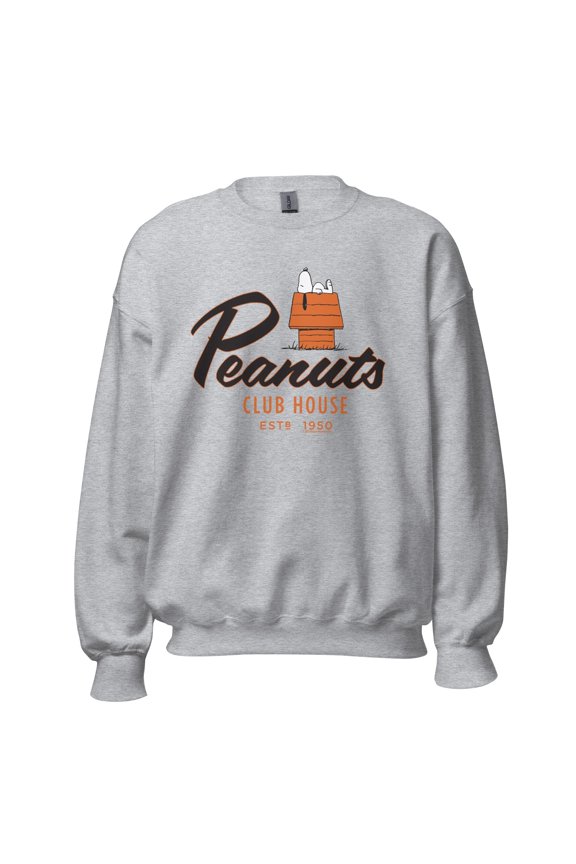 Peanuts Club House Snoopy Adult Sweatshirt
