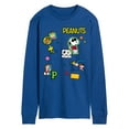 thumbnail image 1 of Peanuts - Collage - Men's Long Sleeve Graphic T-Shirt, 1 of 5