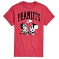 thumbnail image 1 of Peanuts - Collegiate Art - Men's Short Sleeve Graphic T-Shirt, 1 of 6