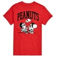 thumbnail image 1 of Peanuts - Collegiate Art - Men's Short Sleeve Graphic T-Shirt, 1 of 6