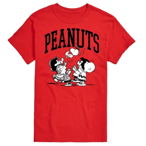 Peanuts - Collegiate Art - Men's Short Sleeve Graphic T-Shirt