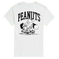 thumbnail image 1 of Peanuts - Collegiate Art - Men's Short Sleeve Graphic T-Shirt, 1 of 6