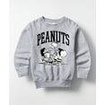thumbnail image 1 of Peanuts - Collegiate Art - Toddler And Youth Crewneck Fleece Sweatshirt, 1 of 6