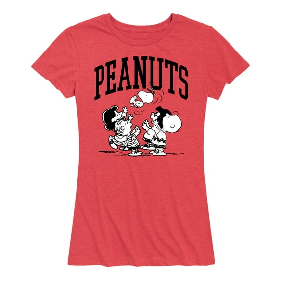 Peanuts - Collegiate Art - Women's Short Sleeve Graphic T-Shirt