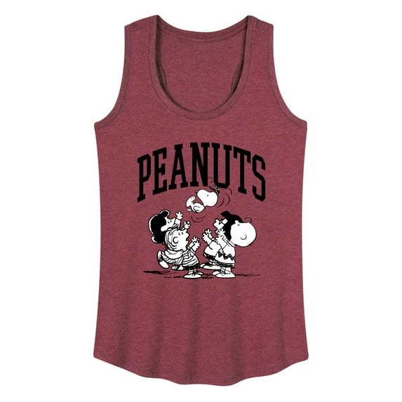 Peanuts - Collegiate Group - Women's Racerback Tank Top