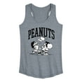 thumbnail image 1 of Peanuts - Collegiate Group - Women's Racerback Tank Top, 1 of 6