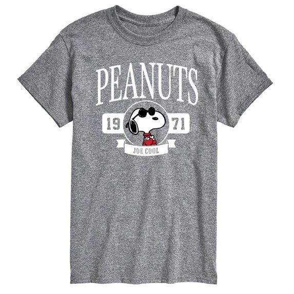 Peanuts - Collegiate - Men's Short Sleeve Graphic T-Shirt