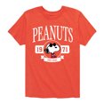 thumbnail image 1 of Peanuts - Collegiate - Toddler & Youth Short Sleeve Graphic T-Shirt, 1 of 1