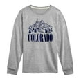 thumbnail image 1 of Peanuts - Colorado Charlie Brown - Toddler And Youth Long Sleeve Graphic T-Shirt, 1 of 6
