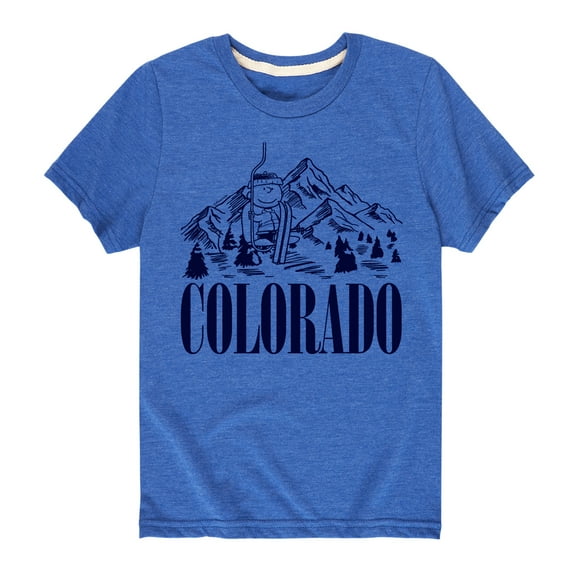 Peanuts - Colorado Charlie Brown - Toddler And Youth Short Sleeve Graphic T-Shirt