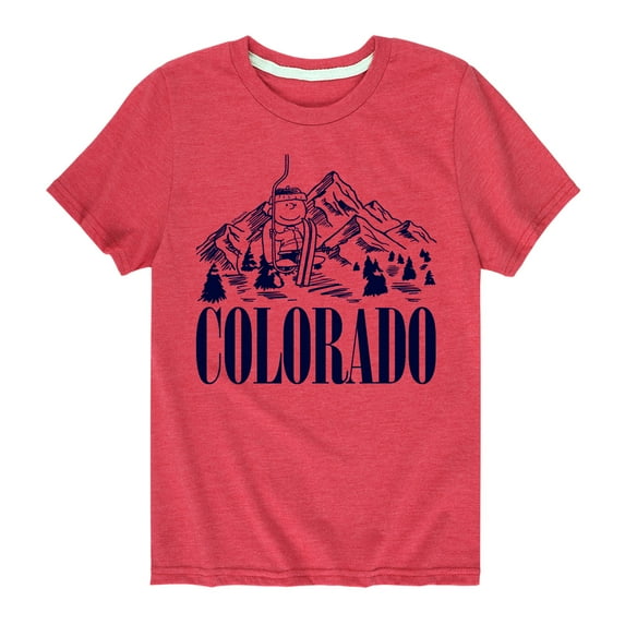 Peanuts - Colorado Charlie Brown - Toddler And Youth Short Sleeve Graphic T-Shirt